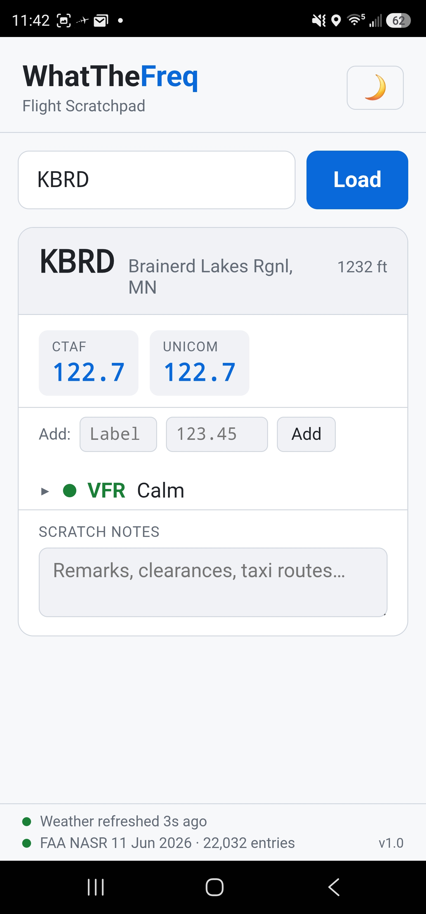 WhatTheFreq mobile screenshot 3